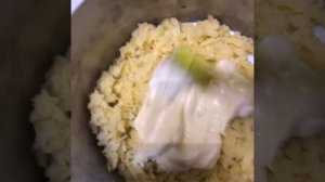 Салат "Мимоза" с плавленым сыром #мимоза #салат