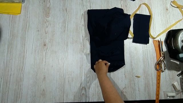 Как уменьшить брюки по длине