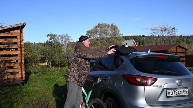 ВАКУУМНОЕ крепление FOVNO: Замена THULE?! Перевозка велосипеда / НАСТОЯЩИЙ ОБЗОР