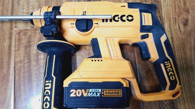 Обзор на аккумуляторный перфоратор INGCO смотреть онлайн