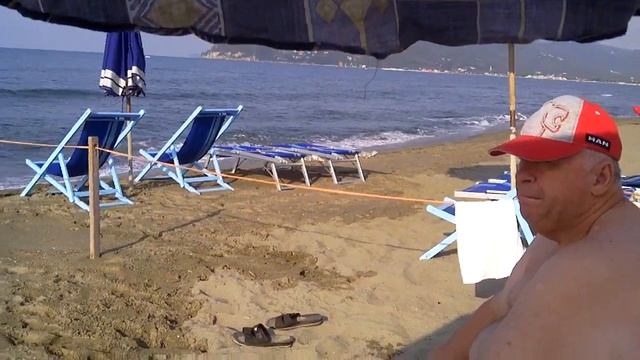 Marina di Carrara.Марина ди Каррара.Море в сентябре.Бархатный сезон.