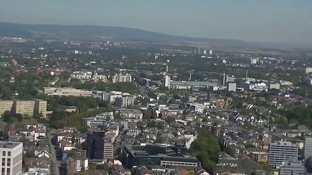 Франкфурт на Майне, Небоскрёб 200 метров высоты смотреть онлайн