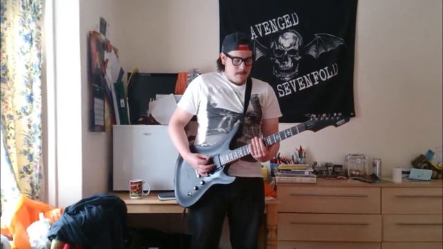 Breaking Benjamin-Blow Me Away-Rhythm Guitar Cover смотреть онлайн