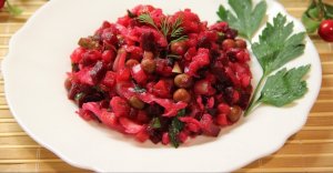 ВИНЕГРЕТ С КВАШЕНОЙ КАПУСТОЙ