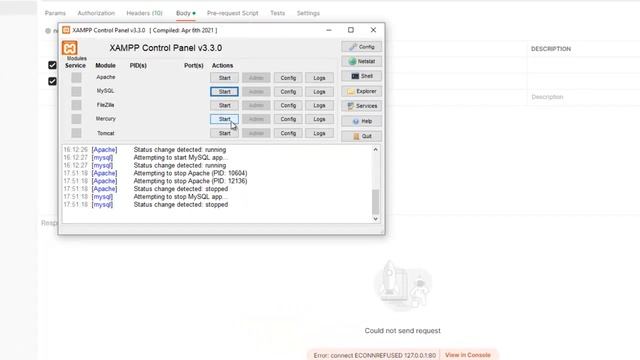 [SOLVED] POSTMAN ECONNREFUSED Error | ECONNREFUSED Error #postman #programming  #coding #apitesting