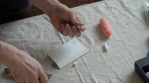 Mini Roller Cover DIY. Сделай сам маленький валик для краски