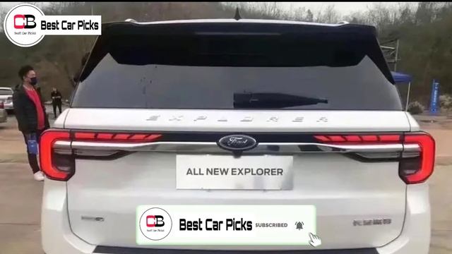 New 2023 Ford Explorer SUV Spotted | Ford Explorer 2023 SUV