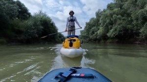 СПЛАВ ПО ИРТЫШУ НА САП БОРДЕ