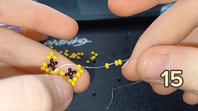 ТУТОРИАЛ НА СЕРДЕЧКО ИЗ БИСЕРА??. (МОЙ ПЕРВЫЙ ТУТОРИАЛ??)