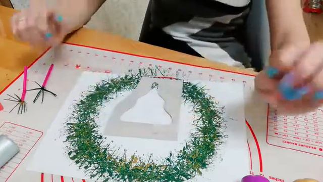 Рождественский (Новогодний) венок смотреть онлайн