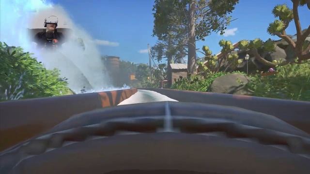 PLAYING PLANET COASTER IN VR смотреть онлайн