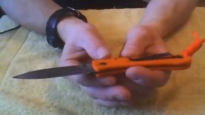 Нож KA-BAR Dozier Folding Hunter Orange