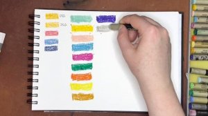 Vintage Art Supply Swatching: Panda Oil Pastels and Pelikan Crayons (+ Daler Rowney Oil Pastels)