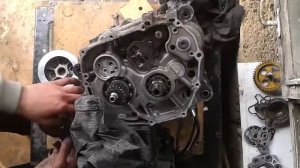 Loncin LC172MM часть4  сцепление