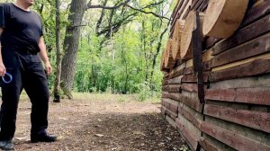 Кистень из рым-гайки и верёвочки.