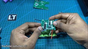 Cordless Electric Drill Repair | Replaced 5S 21V 20A 18650 BMS Charging Protection Board Part-1