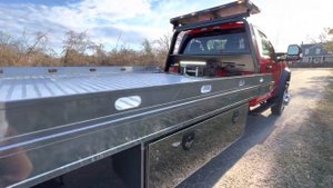 2022 Ford F550 4x4 Flatbed Rollback Auto Grip Directional Sign Board Tow Truck