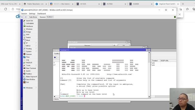 DNS over HTTPS简介及RouterOS配置实例 смотреть онлайн