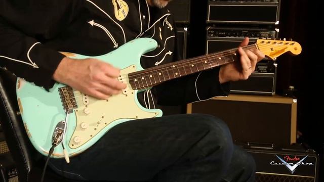 Fender Custom Shop 1959 Stratocaster Heavy Relic • SN: R75348 смотреть онлайн