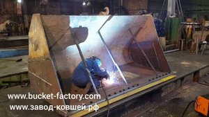 Ремонт ковша фронтального погрузчика
