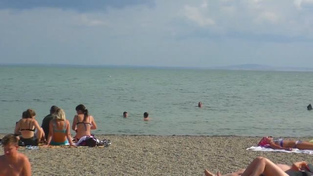 Тамань Темрюкский район. Таманский залив.Центральный пляж.Летний отдых на море 2020.Чистое море. смотреть онлайн