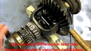 Torsen Audi Test Mittel + Hinterachsdifferenzial Audi 200 quattro 20v Doppeltorsen