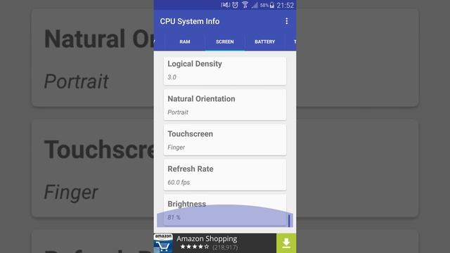 CPU Hardware and System Info for Android