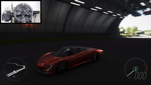 Forza Horizon 4 McLaren Speedtail (Steering Wheel + Paddle Shifter) Gameplay смотреть онлайн