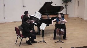 Scherzo from Brahms' Piano Trio no. 2