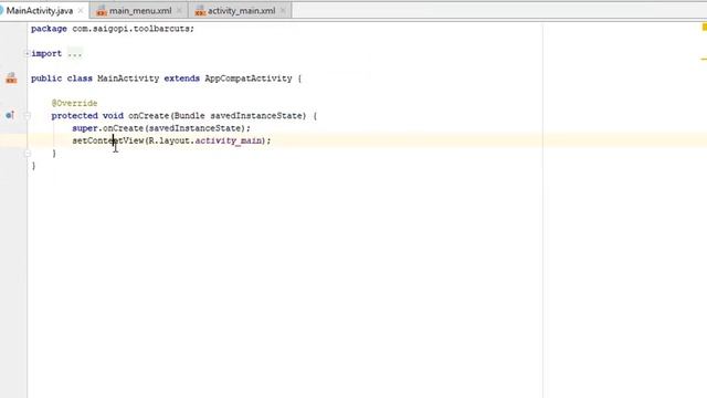 Android Actionbar menu tutorial - ANDROID APP DEVELOPMENT TUTORIALS FOR BEGINNERS TELUGU смотреть онлайн