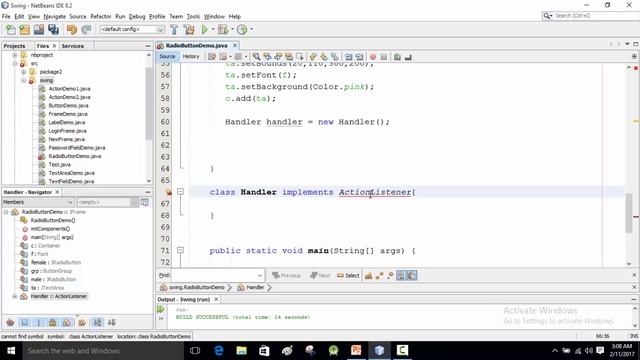 Java Swing Bangla Tutorial 59 : JRadioButton with ActionListener смотреть онлайн