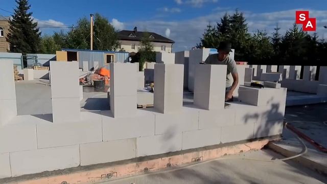 ВОЗВЕДЕНИЕ СТЕН ИЗ ГАЗОБЕТОННЫХ БЛОКОВ D400