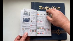 Почтовые марки рейха 1 часть