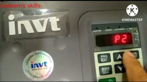 how to repair OU3 error in invt
