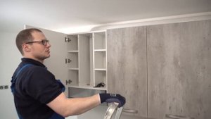 Kitchen hood installation with Plastivent plastic ducts