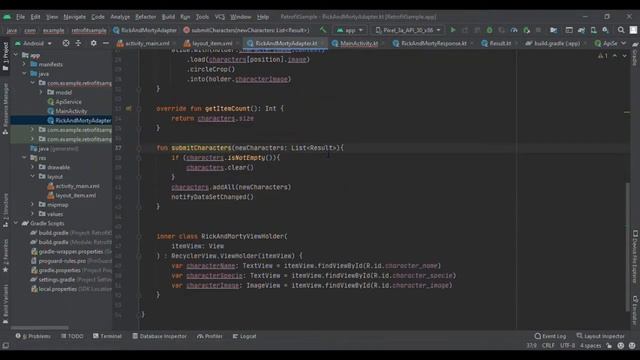 Retrofit Basics For Beginners: RecyclerView Adapter смотреть онлайн