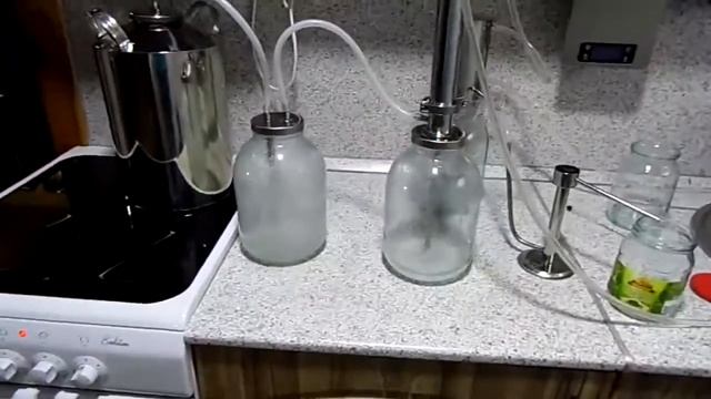 Бражная колонна Урал в сочетание с барбортером БК 10 смотреть онлайн