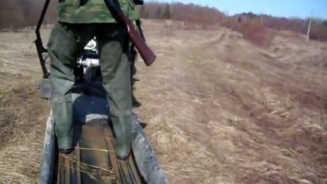 Мотобуксировщик сивка, первый выезд на охоту смотреть онлайн
