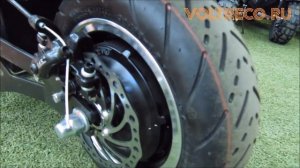 Электросамокат с сиденьем Uber Scoot 1000w 48v. Честный обзор. Voltreco.ru 2016