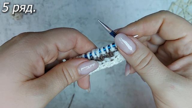 ЗАВОРАЖИВАЕТ С ПЕРВЫХ ПЕТЕЛЬ! БЕЗУМНО КРАСИВО И ПРОСТО! узор спицами