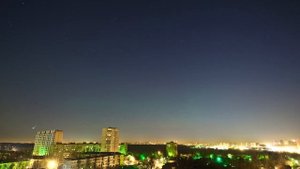 Северное сияние над Москвой | Moscow Aurora (17.03.2015)