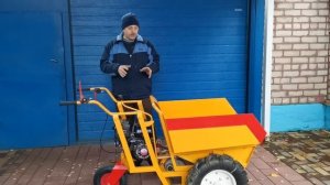 Самодельный минидумпер.