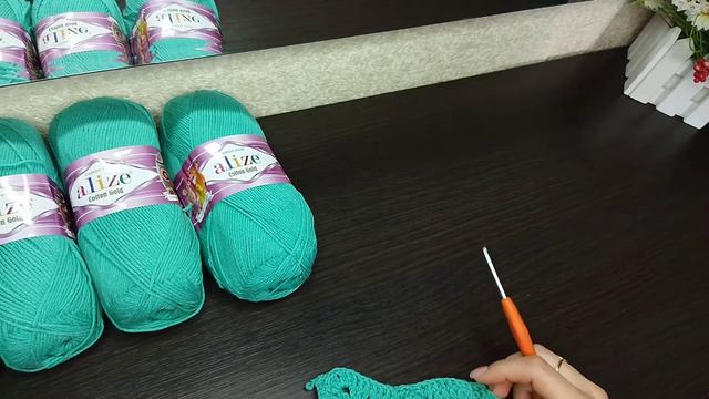 Триостарты июнь. Первый старт, Образцы кардиган крючком
