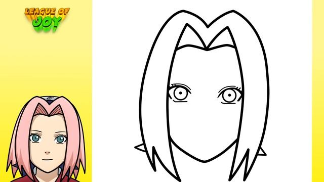 How to DRAW SAKURA step by step