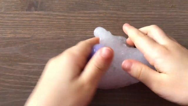 Как сделать блестящий слайм. Простой рецепт.