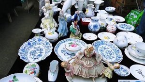 Блошиный рынки в Германии. Как много конкурентов.