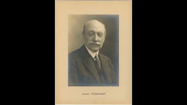 Operetta - Messager:  Véronique - Poussez, poussez l'escarpolette  -  Suzanne Laydeker;  André Baug