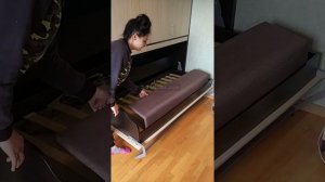 Шкаф-кровать трансформер, горизонтальная.