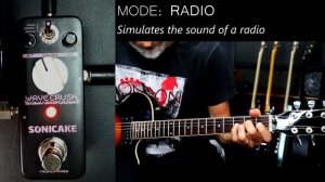 SONICAKE Wave Crush | Game Sound and Bitcrusher Guitar Bass Effect Pedal - Review