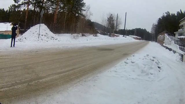 #Дивногорск  Прогулка по посёлку Молодёжный  08 02 2020 года